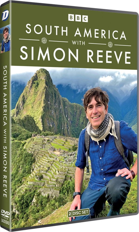 South America With Simon Reeve - South America with Simon Reeve - Elokuva - Dazzler - 5060797575407 - maanantai 10. huhtikuuta 2023