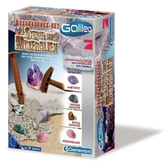 Galileo - Ausgrabungs-Set - Steine - Clementoni - Merchandise - Clementoni - 8005125699407 - 2 november 2013