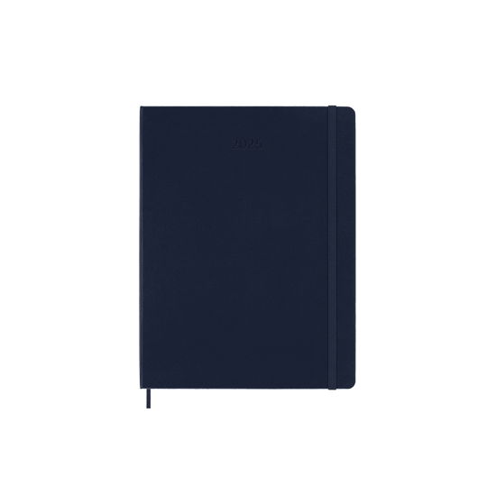 Cover for Moleskine · Moleskine 2025 12-Month Weekly XL Hardcover Notebook: Sapphire Blue (Paperback Bog) (2024)