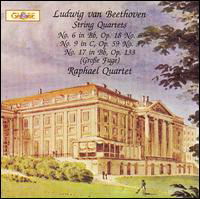 String Quartet No.6 In B - Ludwig Van Beethoven - Musikk - GLOBE - 8711525505407 - 16. april 1997