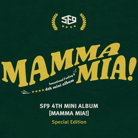 Cover for Sf9 · Mama Mia! (CD) [Special edition] (2018)