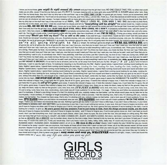 Cover for Girls · Father Son Holy Ghost (CD) (2011)
