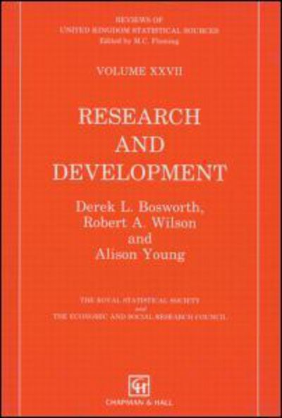 Cover for R.A. Wilson · Research and Development Statistics (Inbunden Bok) (1993)