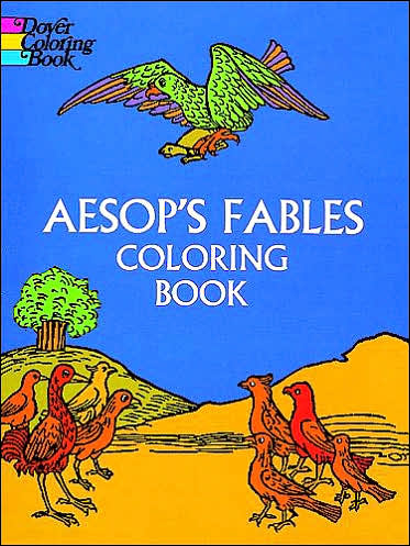 Cover for Aesop Aesop · Fables - Dover Classic Stories Coloring Book (MERCH) (2000)