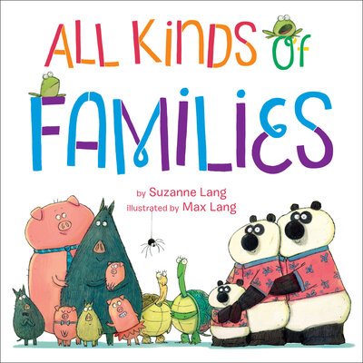 Cover for Suzanne Lang · All Kinds of Families (Tavlebog) (2019)