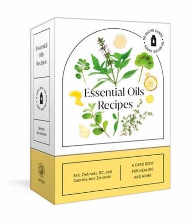 Cover for Eric Zielinski · Essential Oils Recipes: A 52-Card Deck for Healing and Home: 50 Recipes (Flashcards) (2024)