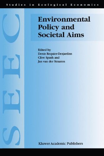 Cover for Denis Requier-desjardins · Environmental Policy and Societal Aims (Studies in Ecological Economics Volume 2) (Hardcover Book) (1999)