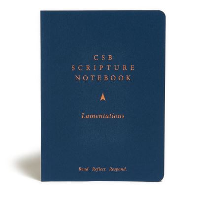 Cover for Csb Bibles By Holman · CSB Scripture Notebook, Lamentations (Pocketbok) (2021)