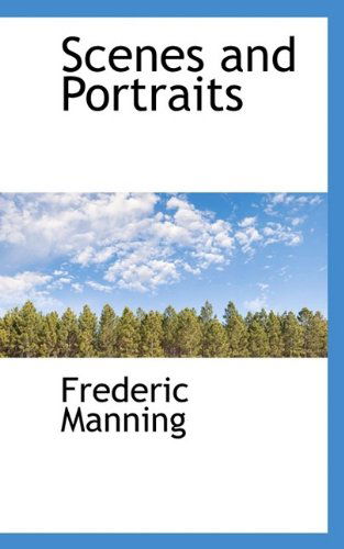 Cover for Manning · Scenes and Portraits (Pocketbok) (2009)