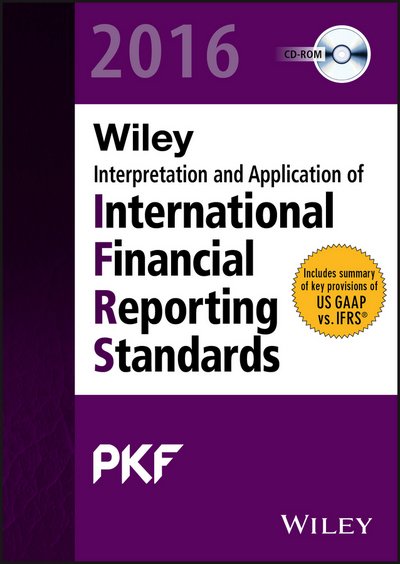Cover for PKF International Ltd · Wiley Ifrs 2016: Interpretation and Application of International Financial Reporting Standards (Lydbog (CD)) (2016)