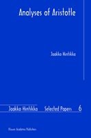 Cover for Jaakko Hintikka · Analyses of Aristotle - Jaakko Hintikka Selected Papers (Gebundenes Buch) [2004 edition] (2004)