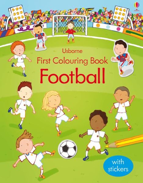 Cover for Sam Taplin · First Colouring Book Football - First Colouring Books (Paperback Book) (2015)