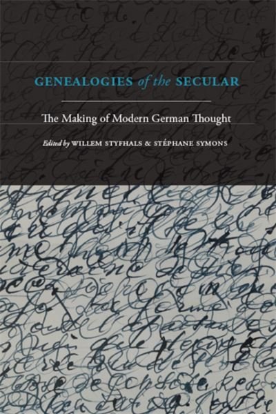 Cover for Styfhals SYMONS · Genealogies of the Secular (Book) (2020)