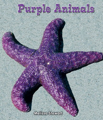 Cover for Melissa Stewart · Purple Animals (All About a Rainbow of Animals) (Pocketbok) (2012)