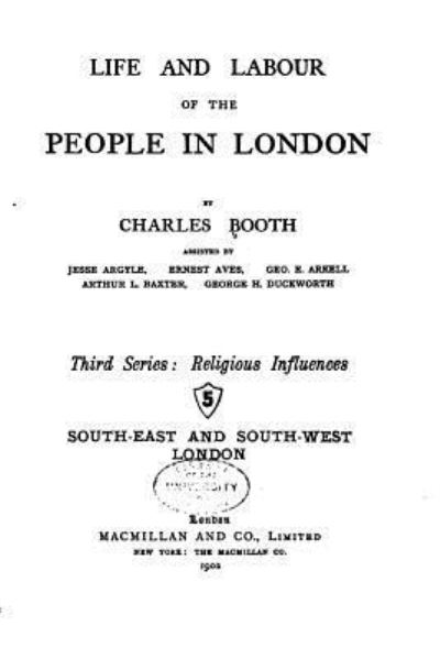 Cover for Mr Charles Booth · Life and Labour of the People in London (Paperback Book) (2016)