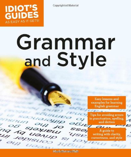 Cover for Mark Peters · Idiot's Guides: Grammar and Style (Taschenbuch) (2014)