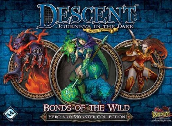 Cover for Fantasy Flight Games · Descent Bonds of the Wild Hero &amp; Monster (GAME) (2015)