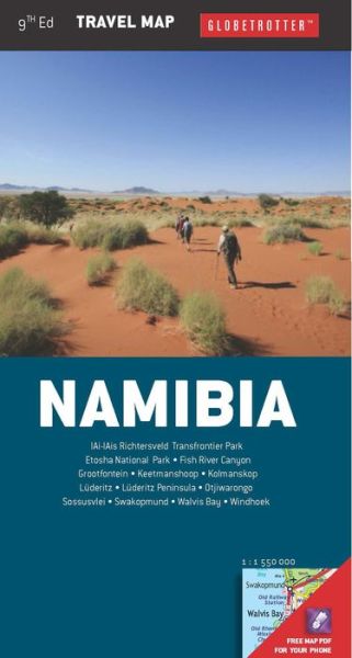 Cover for Willie Olivier · Namibia Travel Pack - Globetrotter Travel Pack (Map) [9 Revised edition] (2014)