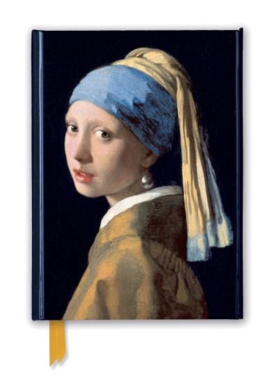 Cover for Johannes Vermeer: Girl with a Pearl Earring (Foiled Journal) - Flame Tree Notebooks (Stationery) (2018)
