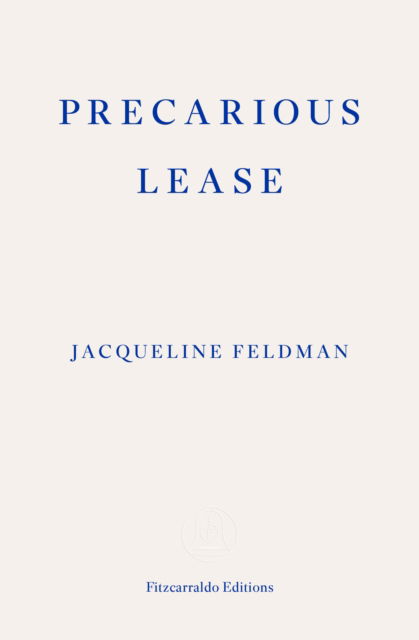 Cover for Jacqueline Feldman · Precarious Lease (Paperback Book) (2025)