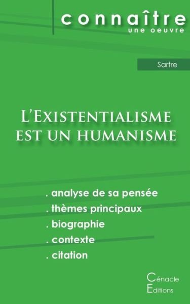 Cover for Jean-Paul Sartre · Fiche de lecture L'Existentialisme est un humanisme de Jean-Paul Sartre (analyse litteraire de reference et resume complet) (Paperback Book) (2020)
