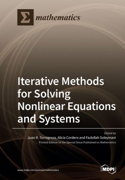 Cover for Juan Torregrosa · Iterative Methods for Solving Nonlinear Equations and Systems (Paperback Book) (2019)