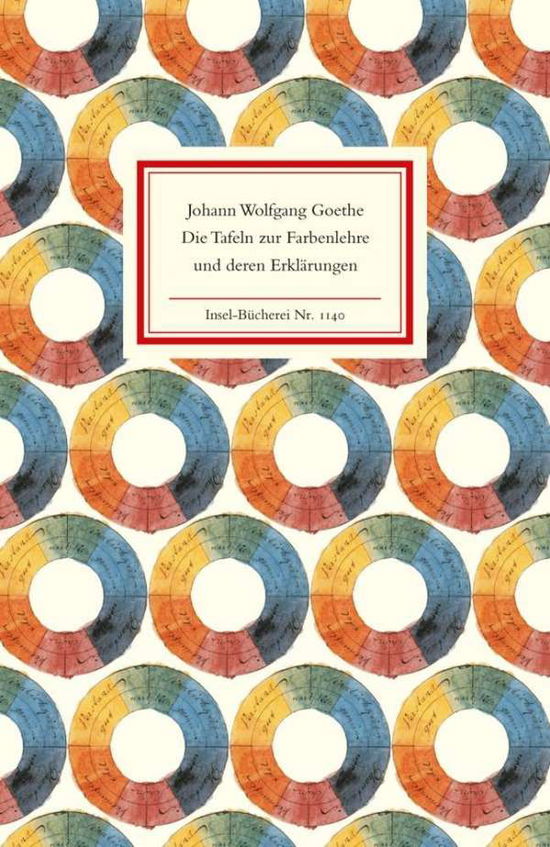 Cover for Johann Wolfgang Von Goethe · Insel Büch.1140 Goethe.Tafeln z.Farbenl (Bok)