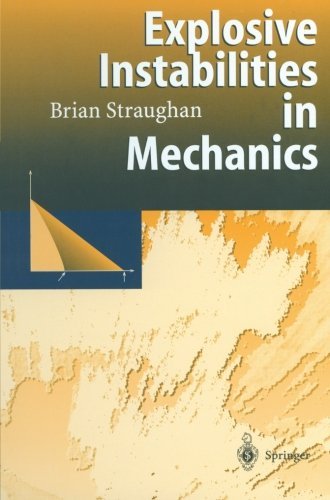 Cover for Brian Straughan · Explosive Instabilities in Mechanics (Paperback Book) [Softcover reprint of the original 1st ed. 1998 edition] (2012)