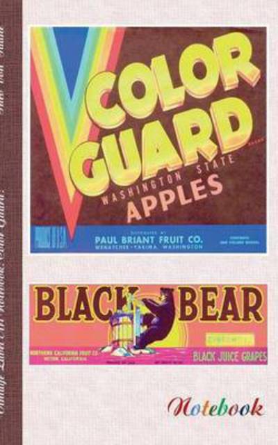 Cover for Theo Taane · Vintage Label Art Notebook: Color Guard! (Notizbuch) (Paperback Book) (2016)