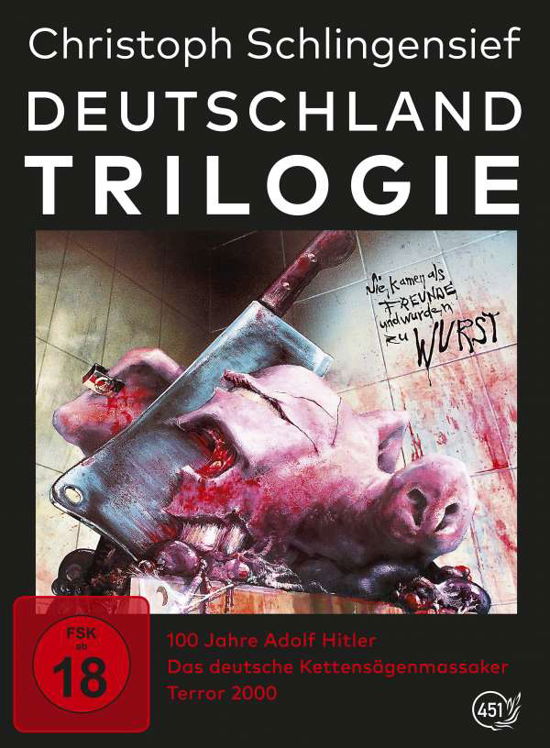 Christoph Schlingensief-deutschland Trilogie (Sp - Christoph Schlingensief - Films - Alive Bild - 9783946274407 - 22 oktober 2021