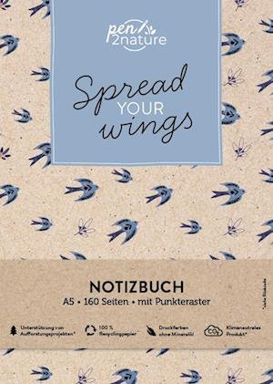 Cover for Pen2nature:spread Your Wings · Notizbuc (Book)