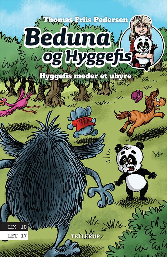 Cover for Thomas Friis Pedersen · Beduna og Hyggefis, 3: Beduna og Hyggefis #3: Hyggefis møder et uhyre (Hardcover Book) [1st edition] (2022)
