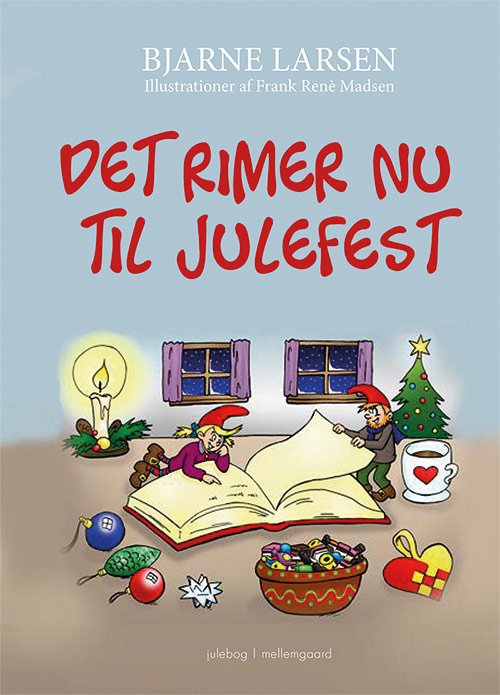 Cover for Bjarne Larsen · Det rimer nu til julefest (Book) [1st edition] (2017)