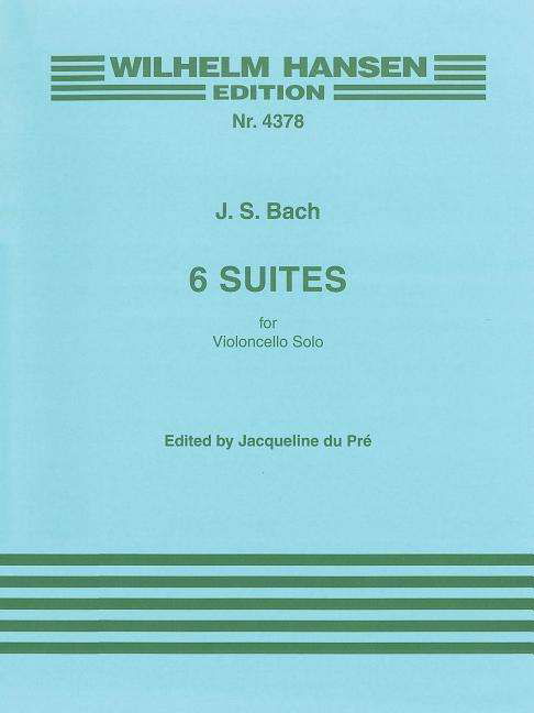 Cover for J.S. Bach · 6 suites for violoncello solo BWV 1007-1012 (Buch) [1. Ausgabe] (1992)