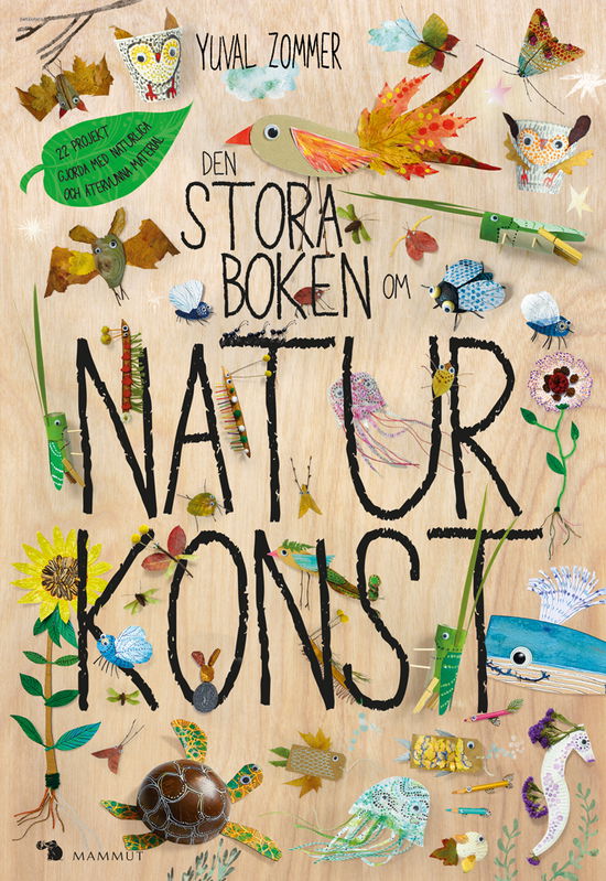 Cover for Yuval Zommer · Den stora boken om naturkonst (Bound Book) (2024)