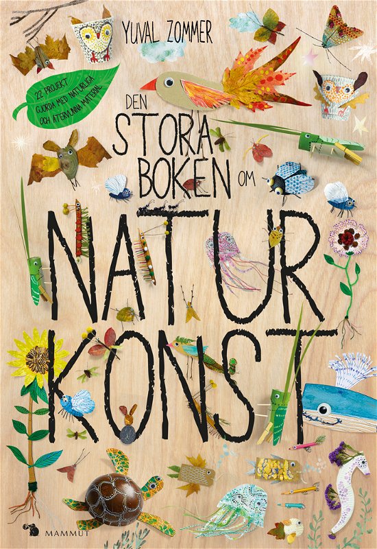 Cover for Yuval Zommer · Den stora boken om naturkonst (Indbundet Bog) (2024)