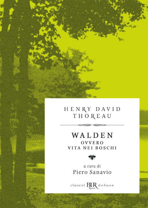 Cover for Henry David Thoreau · Walden Ovvero Vita Nei Boschi (Book)