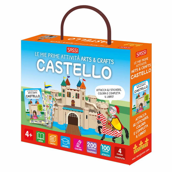 Castello. Le Mie Prime Attivita Arts & Crafts. Ediz. A Colori. Con Bastoncino Da Ricalco. Con 4 Fondali. Con 200 Trasferibili. Con 10 - Irena Trevisan - Books -  - 9788830310407 - 