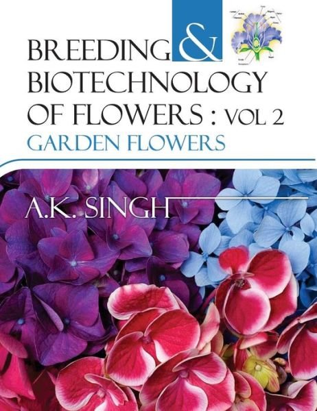 Cover for A. K. Singh · Breeding and Biotechnology of Flowers: Vol.02 Garden Flowers (Innbunden bok) (2014)