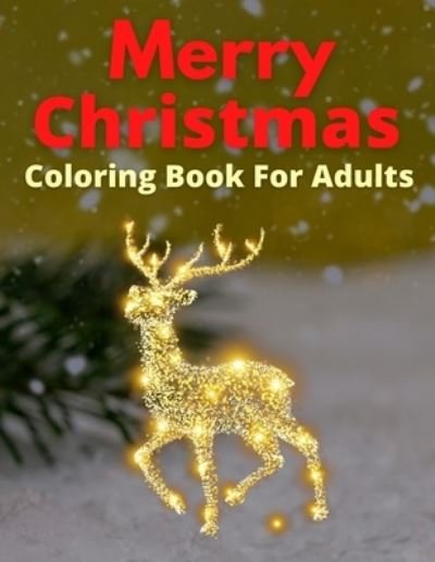 Cover for Trendy Coloring · Merry Christmas Coloring Book For Adults (Paperback Book) (2020)