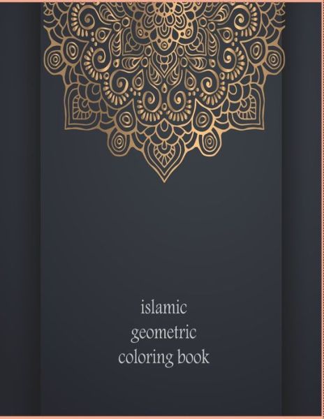 Cover for Midnight Clerk Islamic Style Geometry · Islamic Geometric Coloring Book (Paperback Book) (2021)