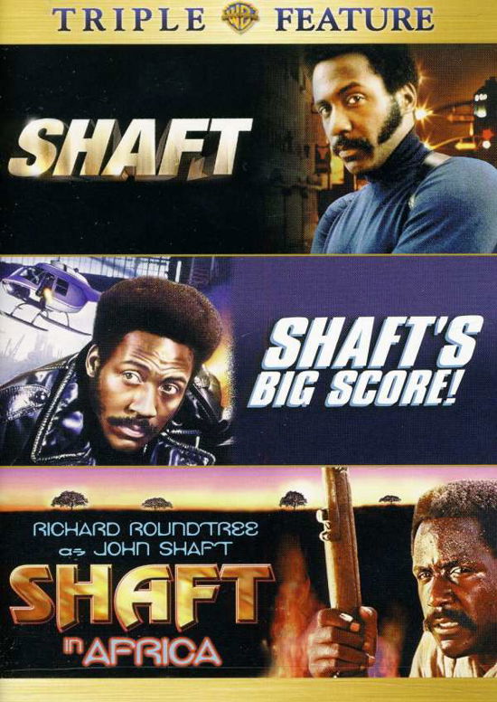 Cover for Shaft &amp; Shaft's Big Score &amp; Shaft in Africa (DVD) (2006)