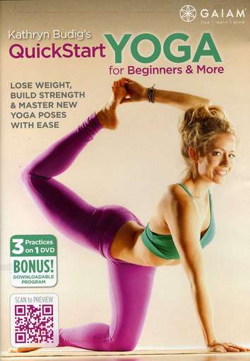 Cover for Kathryn Budig · Quickstart Yoga for Beginners &amp; More (DVD) (2012)