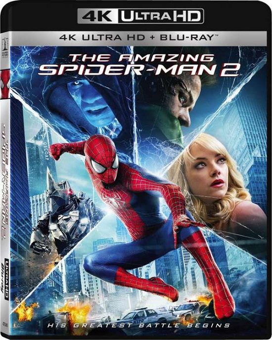 Cover for Amazing Spider-man 2 (4K Ultra HD) (2016)