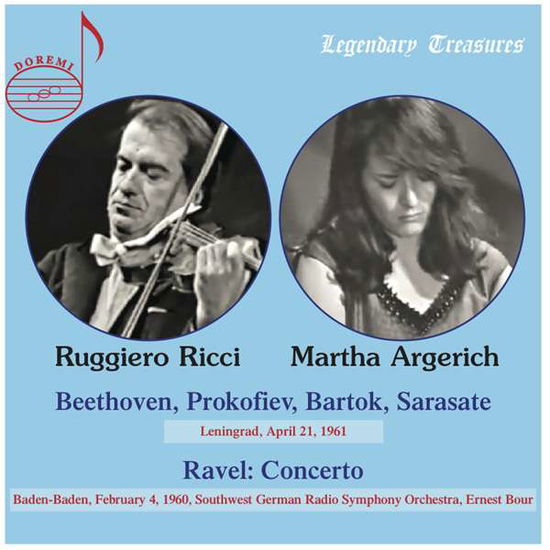 Play Beethoven Prokofiev & More - Argerich,martha / Ricci,ruggerio - Musik - DOREMI - 0061297580408 - 10. juli 2015