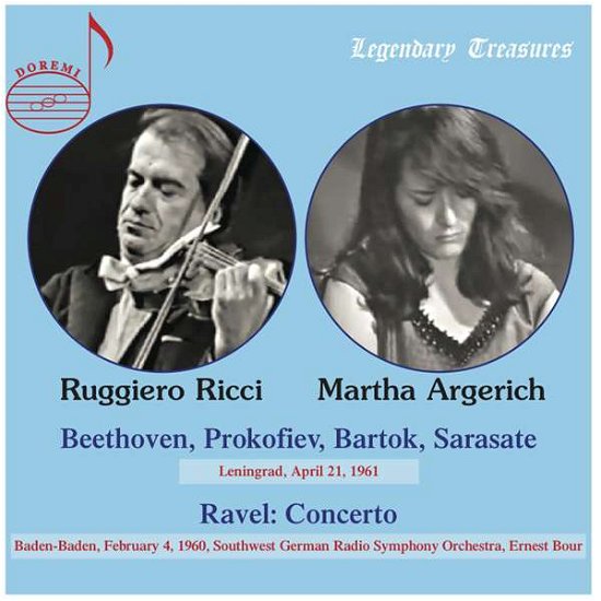 Play Beethoven Prokofiev & More - Argerich,martha / Ricci,ruggerio - Musiikki - DOREMI - 0061297580408 - perjantai 10. heinäkuuta 2015