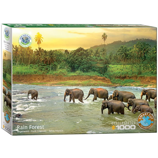 Cover for Puslespil Save the Planet! Rainforest · Puslespil Save the Planet! Rainforest - 1000 brikker, 48*68cm (Jigsaw Puzzle) (2024)