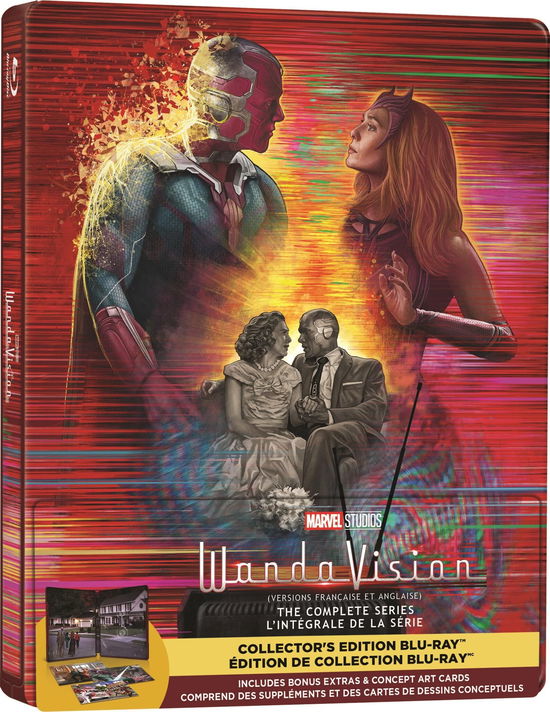 Cover for Blu-ray · Wandavision: Season 1 (Blu-ray/DVD) [Steelbook edition] (2023)