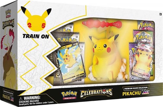 Pokemon TCG: Celebrations Premium Figure Collection - Pikachu VMAX - Asmodee - Merchandise -  - 0820650809408 - 8. oktober 2021