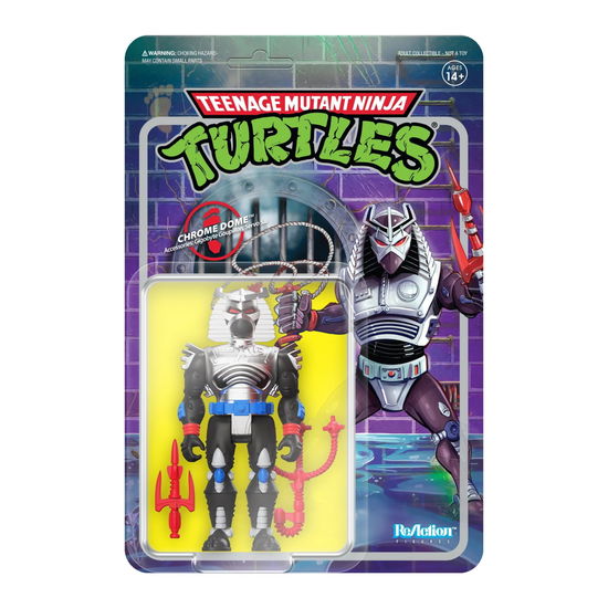 Cover for Teenage Mutant Ninja Turtles · Teenage Mutant Ninja Turtles Reaction Wave 6 - Chrome Dome (Merchandise Collectible) (MERCH) (2022)